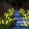 Solar Lights Outdoor Garden, 2 Pack 20 LEDs Swaying Solar Garden Lights, Solar Acrylic Bubble Lights Outdoor Waterproof, Decorative Solar Lights f...