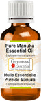 Pure Manuka Essential Oil (Leptospermum scoparium) Steam Distilled 15ml (0.50 oz)...