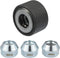 Motoforti Universal Wheel Stud Installer Tool, Tire Stud Tool, M12x1.25 M12x1.5 M14x1.5, Iron, with 3/4" Hex Wheel Lug Nuts, Silver Tone, 1 Set...
