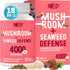 Sublingual Mushroom Complex 4000mg, 18-in-1 Lions Mane Mushroom Supplement with Reishi, Cordyceps, Chaga, Turkey Tail & Seaweed, Mushrooms for Imm...