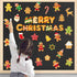 36 Pieces Christmas Magnets Supplies Xmas Refrigerator Magnetic Merry Christmas Fridge Magnet Stickers Happy Holiday Decoration for Car Mailbox Lo...