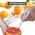 Grapefruit Spoons Serrated Edge Stainless Steel Fruit Knife Grapefruit Utensils Tool Dessert Spoons for Citrus Lemon Kiwi Salads Melon Lime Pitaya...