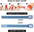 Kids Wristband Compatible with Apple AirTag, Protective Case for Air Tag GPS Tracker Holder with Nylon Bracelet, Adjustable Anti Lost Watch Band f...