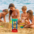 Water Wheel Toy 1 Set Plastic Kids Beach Sandbox Toys Outdoor Beach Sand Hourglass Water Sifting Funnel for Summer Beach Sand Table (Random Color)...