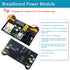 Upgraded Electronics Component Fun Kit Power Supply Module, Jumper Wire, 830 Breadboard, LED,Capacitor,Diode,Resistor,Transistor,Compatible Raspbe...
