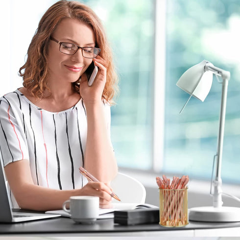 Zonon 12 Pieces Inspirational Motivational Quotes Ballpoint Pens with Stylus Tip Fine Point Smooth Writing Pens Metal Black Ink Pens Stylus Pen Se...