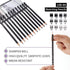 Sketch Pencils for Drawing,12 Pack Drawing Pencils, Art Pencils, Graphite Pencils, Art Pencils for Drawing and Shading, Sketching, Artist Pencils ...