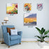 4 Packs Square Canvases for Painting with 4"x 4", 6"x 6", 8"x 8", 10"x 10", Painting Canvas for Oil & Acrylic Paint...