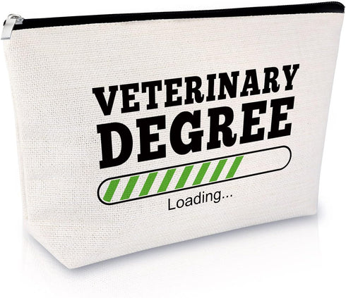 Veterinarian Graduation Gifts Veterinary Technician Makeup Bag Vet Tech Gift for Women Cosmetic Bag Best Veterinarian Gift Thank You Gift for Vet ...