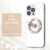 Magnetic Phone Ring Holder for MagSafe, Magnetic Phone Grip for iPhone, Compatible with iPhone MagSafe Wireless Charging. (Glitter Rose Gold)...