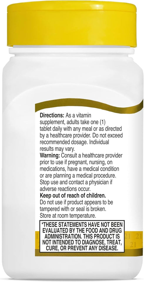 21st Century B 100 Complex Prolonged Release Caplets, 60 Count (Pack of 1)...