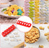 Mini Gold Fish Cracker Cutter Set GoldFish Cracker Cookie Cutter Tiny Fish Cookie Cutters Mini Plastic Fish Biscuit Cutter for Tiny Treats Fish Sh...