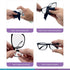 GMS Optical 1.3mm Ultra-Thin / 18mm Long Length - Anti-Slip Adhesive Contoured Silicone Eyeglass Nose Pads with Sticky Backing for Glasses, Sungla...