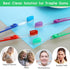 4 Pack Braces Brushes for Teeth with Interproximal Head, Orthodontic Toothbrush for Braces, Double Ended Soft Bristles for Ortho Brace Teeth Clean...