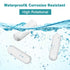 PTFE Magnetic Stirrer Mixer Stir Bar, White Color, Stir Rod Magnetic, Laboratory Bar, Stir Plate Bar, Stir Plate Magnet Stick (4 Pieces, 35 mm/ 1....