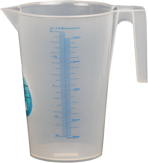 WirthCo 94140 Funnel King 2 Liter General Purpose Graduated Measuring Container...