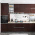 Contact Paper Dark Brown Wood Self Adhesive Wall Paper for Kitchen Removable Wood Wallpaper Peel and Stick Contact Paper for Cabinets Door Furnitu...