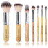 SHANY Makeup Brushes - I love Bamboo - 7pc Petite Pro Bamboo Make up brush set with cosmetics brush Carrying Case...