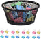 Binder Clips - 48 Pcs 1 Inch, Paper Binder Clips with Paper Clip Holder for Desk, Medium Paper Clamps for Office, School, Home...