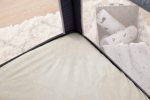American Baby Company Heavenly Soft Chenille Fitted Pack N Play Playard Sheet 27" x 39", Warm and Cozy Chenille Pack and Play Sheet, Cream, for Bo...