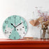 susiyo Animal Cute Llama Alpaca Wall Clock Silent Round Wall Clock Non Ticking Battery Operated Creative Decorative Clock for Kids Living Room Bed...