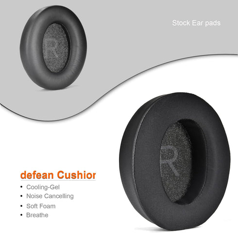Space Q45 Cooling Gel Ear Pads Replacement Cover Cushions Compatible with Anker Space Q45 Adaptive Active Noise Cancelling Headphones,High-Density...