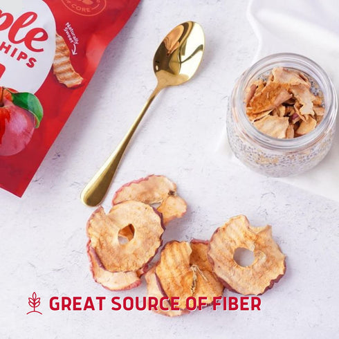 Simple Slices Gourmet Nut Baked Apple Chips (Red Apple, 0.75 Ounce (Pack of 8 Bag))...