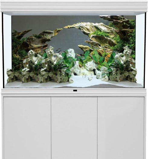 AWERT 36x20 inches Stone Aquarium Background Aquarium Background Aquatic Plant River Bed & Lake Fish Tank Background Vinyl Background...
