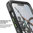 inkolelo Aqua Shield Series Designed for iPhone 13 Pro Max Waterproof Case Built-in Screen Full-Body Protector with Neck Lanyard for iPhone 13 Pro...