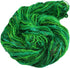 Premium Recycled Sari Silk Yarn - Ocean of Green Multicolour (120 Yards) - Eco Friendly Silk Sari Yarn......