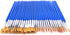 60 Pcs Small Brushes Bulk,Flat Round Tip Acrylic Paint Brushes Set Kids Pointed Flat Nylon Hair Brushes for Classroom Painting Party Acrylic Oil W...