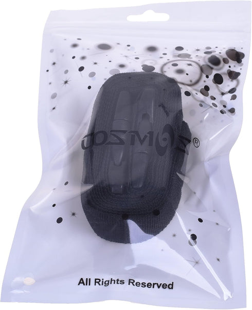 Cosmos Pack of 2 Black Color Mattress Backpack Sleeping Bag Straps for Outdoor Activities...