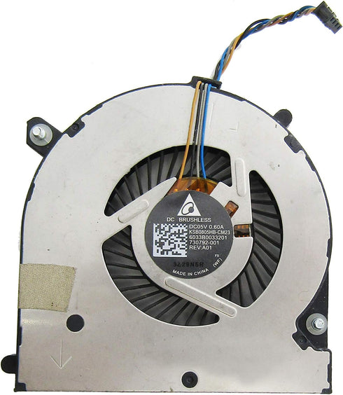New Repalcement for HP EliteBook 740 840 850 G1 G2 ZBOOK 14 Cooling Fan KSB0805HB-CM23 6033B0033202 730792-001...