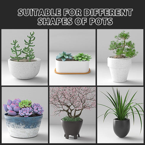 Flower Pot Hole Mesh Pad, 10 PCS 11.8x7.8 Inch Pot Bonsai Mesh Drainage Screens Plant Pot Drainage Mesh...