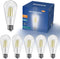 Edison LED Light Bulbs 8Watt Dimmable Light Bulbs 5000K Daylight White, E26 LED Bulb 60watt Equivalent, LED Vintage Bulbs 800lm CRI 90 Clear Glass...