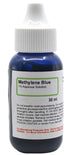 Innovating Science Methylene Blue 1% Aqueous Solution, 1 fl oz (30mL) Dropper Bottle - Methyl Blue Microscope Stain - The Curated Chemical Collect...