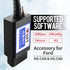 OBD2 Adapter FORSCans VINT-TT55502 ELMconfig ELM327 Modified VINTscan for All Windows Compatible with Ford Cars F150 F250 and Light Pickup Truck S...