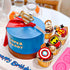 2 Pieces Superhero Silicone Mold Cookie Fondant Molds Candy Chocolate Fondant Molds...