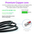 10ft Charger Cord Compatible for Fujifilm INSTAX Share SP-2 SP-3 Mini Link, Instax Mini Link 2, Polaroid Zip, HP Sprocket, Polaroid Mint, Kodak Mi...