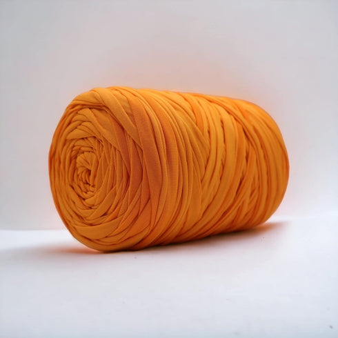 Ann G Premium T-Shirt Yarn, Super Soft Polyester, 300+ Feet, Durable, Non-Pilling, Consistent Color, Elastic (Orange)...