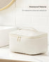 Makeup Bag for Women Large Travel Makeup Bag Organizer Portable Toiletry Bag Cute Makeup Bags Waterproof Leather Cosmetic Bag Makeup Case with Rem...