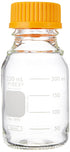 PYREX 250mL Round Media Storage Bottles, with GL45 Screw Cap, Ea...