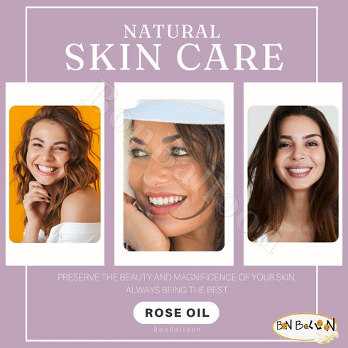 Rose Oil Elhawag Cold Pressed Premium Natural Pure Undiluted Fresh Original for The Body and Hair Non Gmo Kosher Halal for Men & Women (1 Pack = 1...