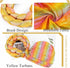 Woeoe Beanie Cap Head Wrap Double Braid Pre-Tied Head Scarf Twisted Stretchy African Head Turban for Women and Girls...