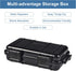 Waterproof Shockproof Box, Plastic Protective Hard Case, Outdoor Survival Box Hard Drive Case, Protective Grip Carry Phone Case Airtight Outdoor S...
