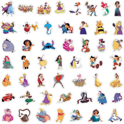 200 Pieces Cute Cartoon Stickers Pack for Suitcase Skateboard Laptop Computer Water Bottles Car Teens Boys Girls Decal Waterproof Vinyl Sticker...