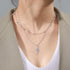Jesus Fish Necklace For Women Stainless Steel Christian Faith Symbol Jesus Fish Pendant Necklace Religious Jewelry Inspirational Gift...
