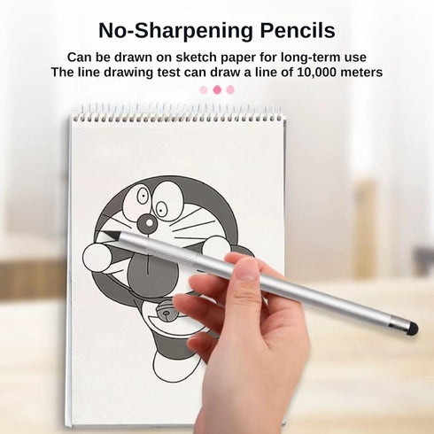 2PCS Stylus Pen for iPad, 2 in 1 Double-Ended Stylus Pen Universal for iPad/iPhone All Capacitive Touch Screens, Pencil Writing for Children/Stude...