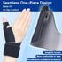 Dr.Welland Reversible Thumb & Wrist Stabilizer splint for BlackBerry Thumb, Trigger Finger, Pain Relief, Arthritis, Tendonitis, Sprained and Carpa...