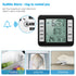(New Version) AMIR Refrigerator Thermometer, Wireless Indoor Outdoor Thermometer, Sensor Temperature Monitor with Audible Alarm Temperature Gauge ...